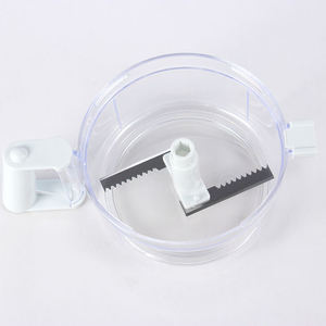 New Hot Selling Adjustable Plastic Double Blade Green Rotate Garlic Quickly Chop Tabletop <b>Vegetable</b> <b>Cutter</b> - Product Image 4