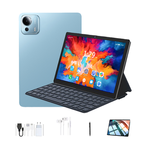 Tablette PC 2 en 1 avec clavier, écran 10,1 pouces, Pad7 Ultra, Android 15, double carte SIM, appels 4G 5G, réseau Wi-Fi, 8 Go de RAM, 256 Go de ROM - Product Image 1
