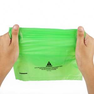 Sacs à déjections canines biodégradables et écologiques EPI, en LDPE, impression en gravure, produits de nettoyage et de toilettage pour animaux de compagnie, usage domestique, HJ - Product Image 6