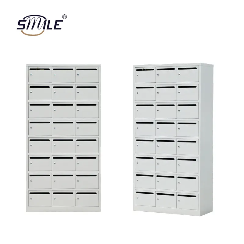 Smile Kantoormeubilair Outdoor Brievenbus Antiek Metalen Post Service Brievenbus Voor School/Flatgebouw Us Mailbox