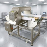 Détecteur de métaux alimentaires haute sensibilité pour boulangerie et transformation de viande, écran tactile numérique, prix usine