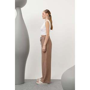 Pantalones Casuales de Cintura Elástica para Mujer, Color Visón, Cómodos para Uso Diario, Marca Soul - Modelo 32213PNT - Product Image 2