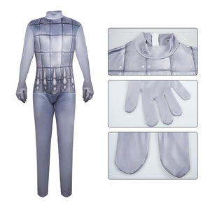 Disfraz de Cosplay de los Guerreros de Terracota, Mono con Máscara, Traje de Cuerpo Entero para Fiesta de Halloween, Actuación en Escenario, Talla Adulto - Product Image 2