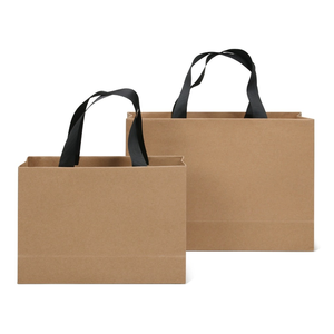 <span class=keywords><strong>Sac</strong></span> en papier <span class=keywords><strong>kraft</strong></span> de luxe avec poignée, recyclable et imprimé offset, pour usage professionnel, pour <span class=keywords><strong>cadeau</strong></span> - Product Image 5