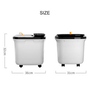 Masajeador de pies con burbujas de calor, máquina de masaje de pies para alivio del estrés, spa de pies, buen precio, fabricante - Product Image 6