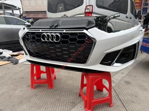 2021-2024 per <span class=keywords><strong>Audi</strong></span> <span class=keywords><strong>A5</strong></span> S5 griglia del faro del paraurti anteriore del radiatore ventola del corpo condensatore Kit paraurti anteriore gruppo - Product Image 4