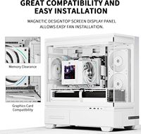 Refroidisseur de processeur Thermalright Phantom Spirit 120 Vision Snow, 7 caloducs, écran LCD, double ventilateurs PWM, Intel LGA1700/1851 AMD AM5/AM4