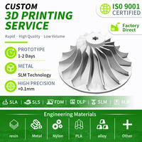 Service d'impression 3D SLM/SLS haute précision sur mesure pour pièces métalliques en acier inoxydable et aluminium 6061 - Prototypage rapide et fonctionnel