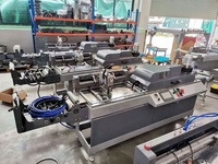 Máquina Automática de Serigrafía para Etiquetas Textiles, 2 Estaciones, Área de Impresión de 350x180 mm, Impresora de Etiquetas para Algodón/Seda