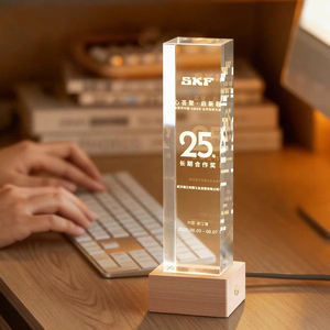 Trophée de golf en cristal K9 de qualité supérieure, fait main, personnalisé, avec base imprimée UV et gravée au laser 3D, pour cadeaux promotionnels et <span class=keywords><strong>bowling</strong></span> - Product Image 2