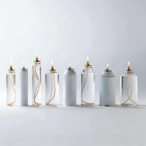 Velas de Parafina Líquida para Altar de Iglesia, Ceremonia Religiosa, Larga Duración, Portavelas de Vidrio Transparente para Oración y Devoción - Product Image 2