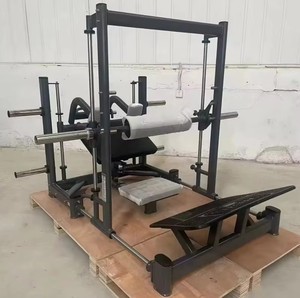 YG-HP006 Attrezzatura per l'allenamento dell'anca con carico a piastre, Macchina Hip Thrust 3D Glute Drive regolabile, Trainer multi-funzione per anca e gambe per <span class=keywords><strong>palestra</strong></span> - Product Image 2
