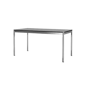 Table à manger minimaliste italienne en céramique Bauhaus Table à manger rectangulaire design minimaliste pour la maison table longue de restaurant