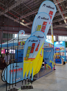 Hot bán tùy chỉnh nhôm sợi thủy tinh Cột cờ của nhà máy nước thả bãi biển nước thả thiết kế khuyến mại Cờ & biểu ngữ - Product Image 3