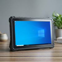 Tableta Industrial Resistente Windows 10/11, Pantalla LCD IPS de 10 Pulgadas, Sellada IP67, Procesador Intel Celeron N100, Wi-Fi, Resistente a Caídas
