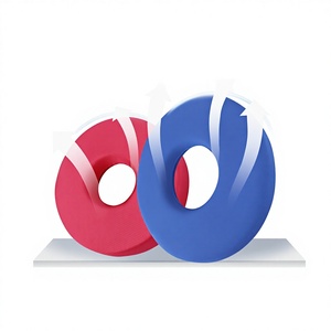 <b>Round</b> Pressure Relief <b>Cushion</b> For Hips And Seat Support Breathable Skin Friendly Design Office Use - Product Image 2