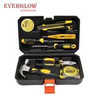 Vente chaude Usage Domestique de Haute Qualité Promotionnel Fonctionnelle de Sécurité tournevis Tool Set tool set d'outils à main kit