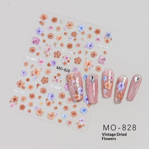 Productos de Belleza, Suministros Personalizados para <span class=keywords><strong>Uñas</strong></span>, Pegatinas 3D/5D para <span class=keywords><strong>Uñas</strong></span>, <span class=keywords><strong>Flores</strong></span> <span class=keywords><strong>Secas</strong></span>, Decoración de <span class=keywords><strong>Uñas</strong></span> con Calcomanías DIY - Product Image 6