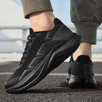 Nouvelles chaussures décontractées respirantes à lacets en maille, logo personnalisé ODM, fabricant de chaussures de créateur, baskets tendance pour hommes