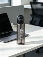 Bouteille Écologique Anti-fuite à Capuchon Rebondissant pour le Camping, le Sport, la Maison, la Course et la Natation – Parfum Agréable et Design Sûr