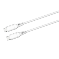 Câble USB C vers Type C 60W 20V 3A Charge Rapide pour Téléphone Portable, Batterie Externe, Voiture, Ordinateur Portable, Synchronisation de Données 480 Mbps, Cuivre Pur, Gaine TPE