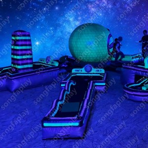 Parcours de mini-golf gonflable portable, intérieur/extérieur, PVC imperméable, écologique, pour événements, fêtes, location, divertissement 1 - Product Image 4