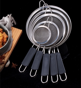 <span class=keywords><strong>Passoire</strong></span> en acier inoxydable résistante à la chaleur, à mailles fines, avec poignée isolée pour la cuisine, idéale pour les légumes et les nouilles - Product Image 2