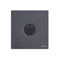 Interruptor de Pared con Sensor de Sonido y Luz BOGE Serie B, Duradero, de Alta Calidad, PC 220-250V, Gris Oscuro, para Uso Doméstico