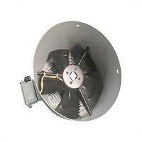 Industrieller Axiallüfter mit Elektromotor, Kohlenstoffstahlflügeln, Kugellager, 1400 U/min, Freistehend, ODM