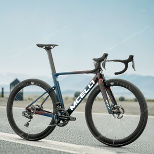 Vélo de route professionnel en fibre de carbone aérodynamique avec transmission électronique premium 24 vitesses pour le cyclisme professionnel - Product Image 1