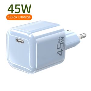 <span class=keywords><strong>Chargeur</strong></span> de téléphone portable universel à port unique USB-C PD PPS Super Rapide Gan <span class=keywords><strong>45W</strong></span> pour <span class=keywords><strong>Apple</strong></span> iPhone Samsung Xiaomi Mi Redmi Realme - Product Image 3