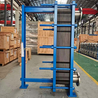 Garantie d'un an, vente chaude, échangeur de chaleur à plaques haute performance, acier inoxydable 316L, refroidissement et chauffage industriel de l'eau liquide