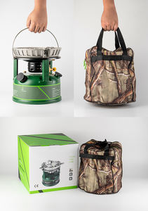 Réchaud de camping portable multi-combustibles compatible essence, diesel, kérosène et gaz, brûleur extérieur - Product Image 6