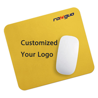 Alfombrilla de Ratón con Logotipo Personalizado, Reposamuñecas Ergonómico, Redonda o Rectangular, Tela Cosida Antideslizante, Alfombrilla de Escritorio para Oficina, Regalo Promocional Empresarial