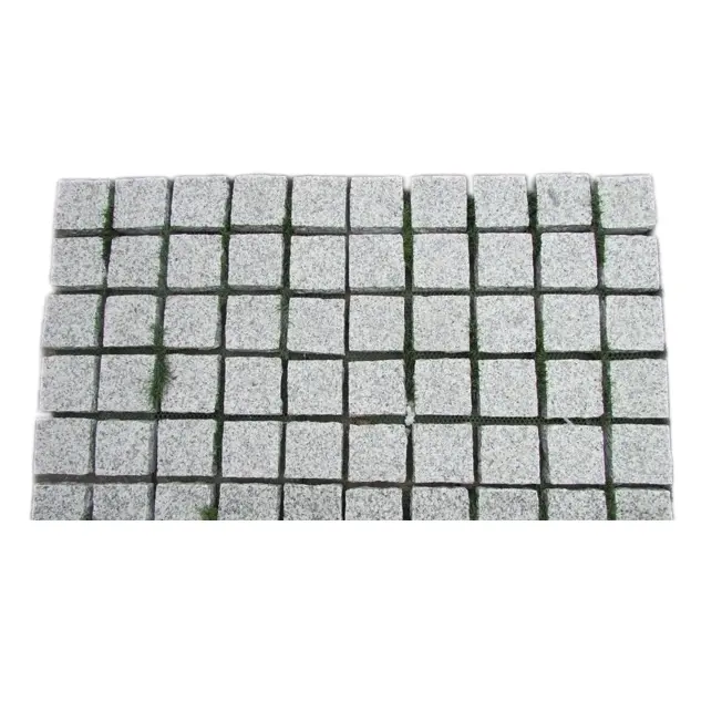 Barato Pavement Granite Stone 603 Paisagem bloqueio Calçada em malha Outdoor Pavers telhas à venda