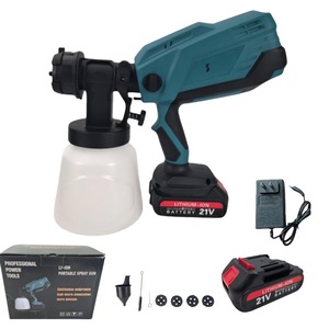 20VCordless Electric <strong>Paint</strong> <strong>Sprayer</strong> 1000ml Wall Pressure Motor HVLP Spray Gun Portable DIY Painting Tool for Wall Furniture Fence - Product Image 1