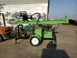 200 Meter Boormachine Eenvoudige Dth Boren Kleine <span class=keywords><strong>Rig</strong></span> Draagbare Type Waterput Boorplatform - Product Image 4