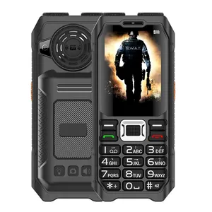 Elder 2G GSM teléfono inalámbrico altavoz robusto teléfono móvil Senior con 4 SIM