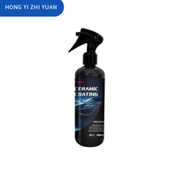 Best-seller 300ml Revêtement Hydrophobe pour Voiture, Cire de Soin Automobile en Spray Haute Brillance Anti-UV, Revêtement Céramique Nano Graphène pour Vitres Auto