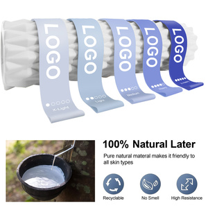Custom Logo Resistance Loop <b>Bands</b> Set Fitness Exercise Loop <b>Bands</b> Elastic <b>Workout</b> <b>Bands</b> for Home Gym Strength Training Yoga - Product Image 2