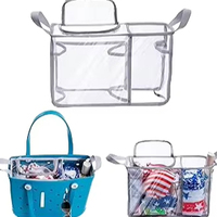 Séparateur de sac de plage avec plusieurs compartiments pour l'organisation, panier de rangement amovible, impression de logo personnalisée