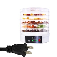 Production professionnelle séchoir alimentaire à 5 couches 220-240V 50Hz 350W mini déshydrateur de fruits numérique