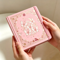 Carnet de croquis personnalisé à couverture rigide avec motif papillon, journal, carnet de notes, livre de notes à couverture rigide, cadeau d'anniversaire
