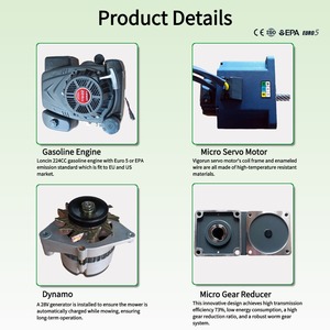 เครื่องตัดหญ้ายูโร<span class=keywords><strong>5</strong></span>/EPA 24V / 500W เซอร์โวมอเตอร์ควบคุมระยะไกลเครื่องตัดหญ้าสำหรับ VTLM600ภูมิทัศน์ขนาดใหญ่ - Product Image 4