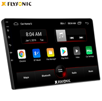 Flysonic – Station de Base 10 pouces, émetteur et récepteur professionnel, bande Citizen Cb, Radio Mobile bidirectionnel pour voiture