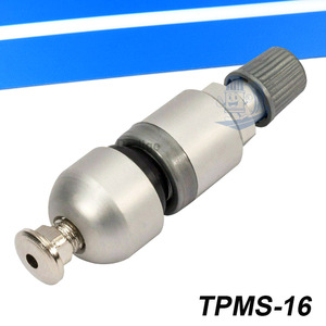 Автомобильные шинные клапаны для датчика TPMS, шток бескамерного шинного клапана из алюминиевого сплава, шинный клапан Schrader TPK65661 - Product Image 2