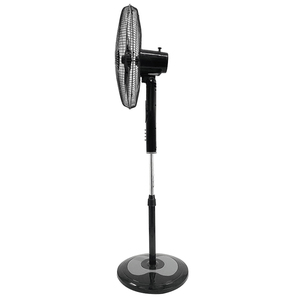 Ventilador de Pie de 18 Pulgadas, 5 <span class=keywords><strong>Aspas</strong></span>, 3 Velocidades, Voltaje 110-240V, Rejilla Estable para Hogar/Oficina, Ventilador de Pedestal - Product Image 4