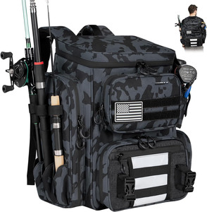 กระเป๋ามีครีบกันน้ำกระเป๋าฟลิปเปอร์ยาวฟรีฟลิปเปอร์รองเท้ากบกระเป๋าเป้ตกปลาทะเล Luya - Product Image 4