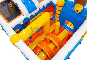 Castello Gonfiabile Commerciale 'Paradiso dei Scimmie' con Decorazioni 3D per Spiaggia e Giochi d'Acqua con Scivolo per Feste Estive - Product Image 5