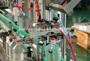 Machine de remplissage d'huile de tournesol compacte à 4 buses, haute précision, emballage en verre, écran tactile, changement rapide <span class=keywords><strong>pour</strong></span> les petites usines - Product Image 3